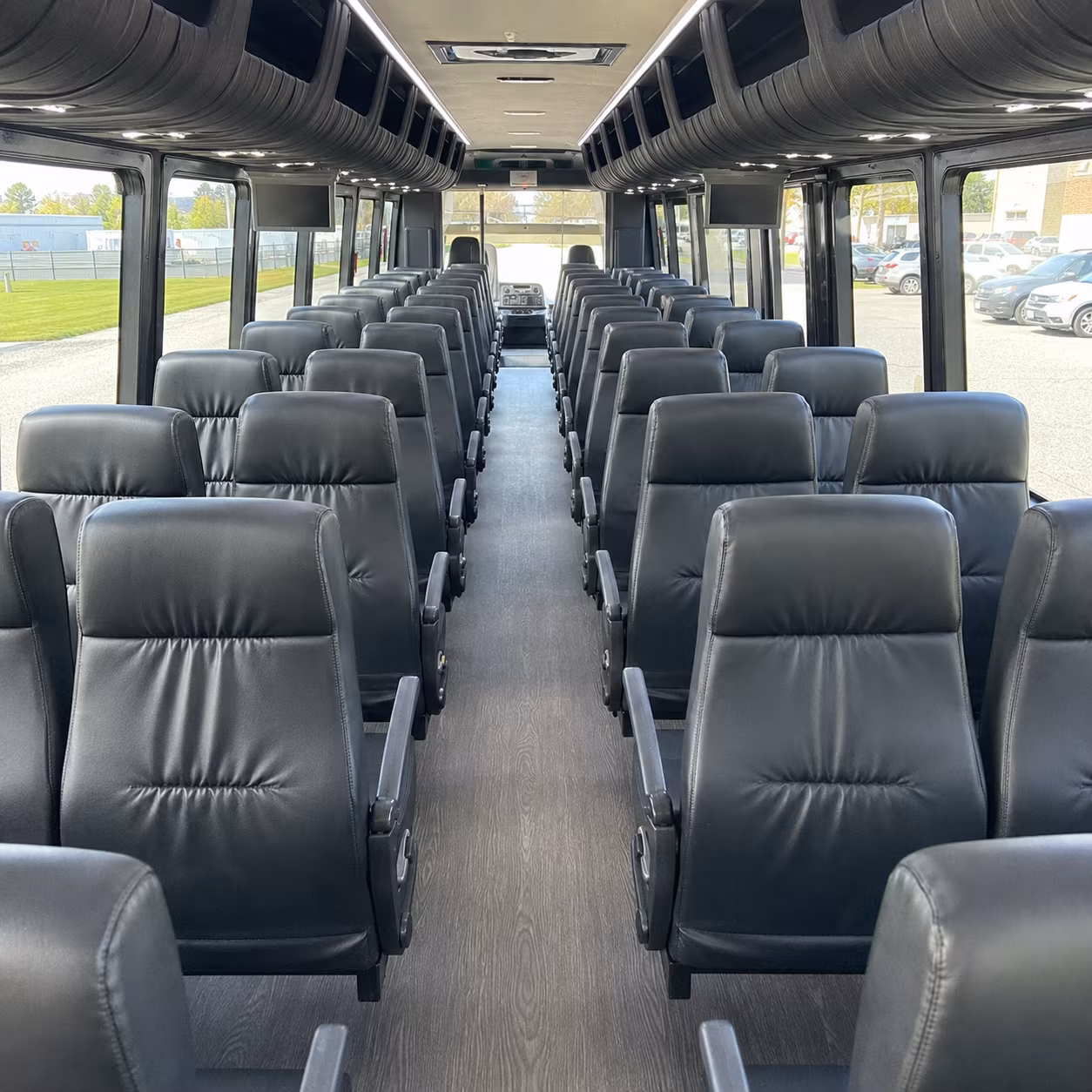 corvallis 30 passenger minibus interior