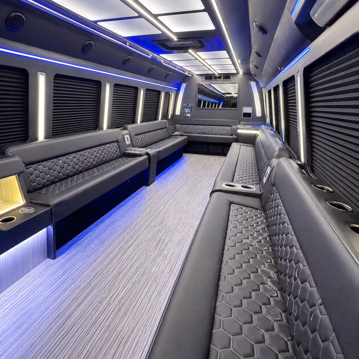 corvallis party bus interior