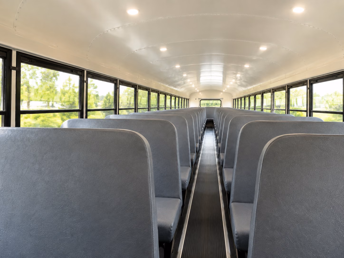corvallis school bus inside