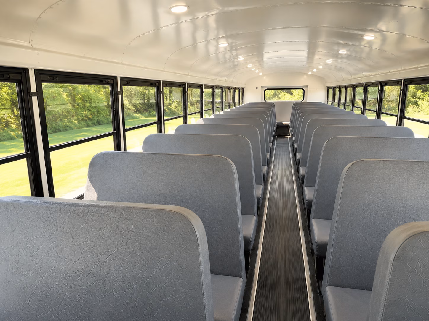 corvallis school bus interior