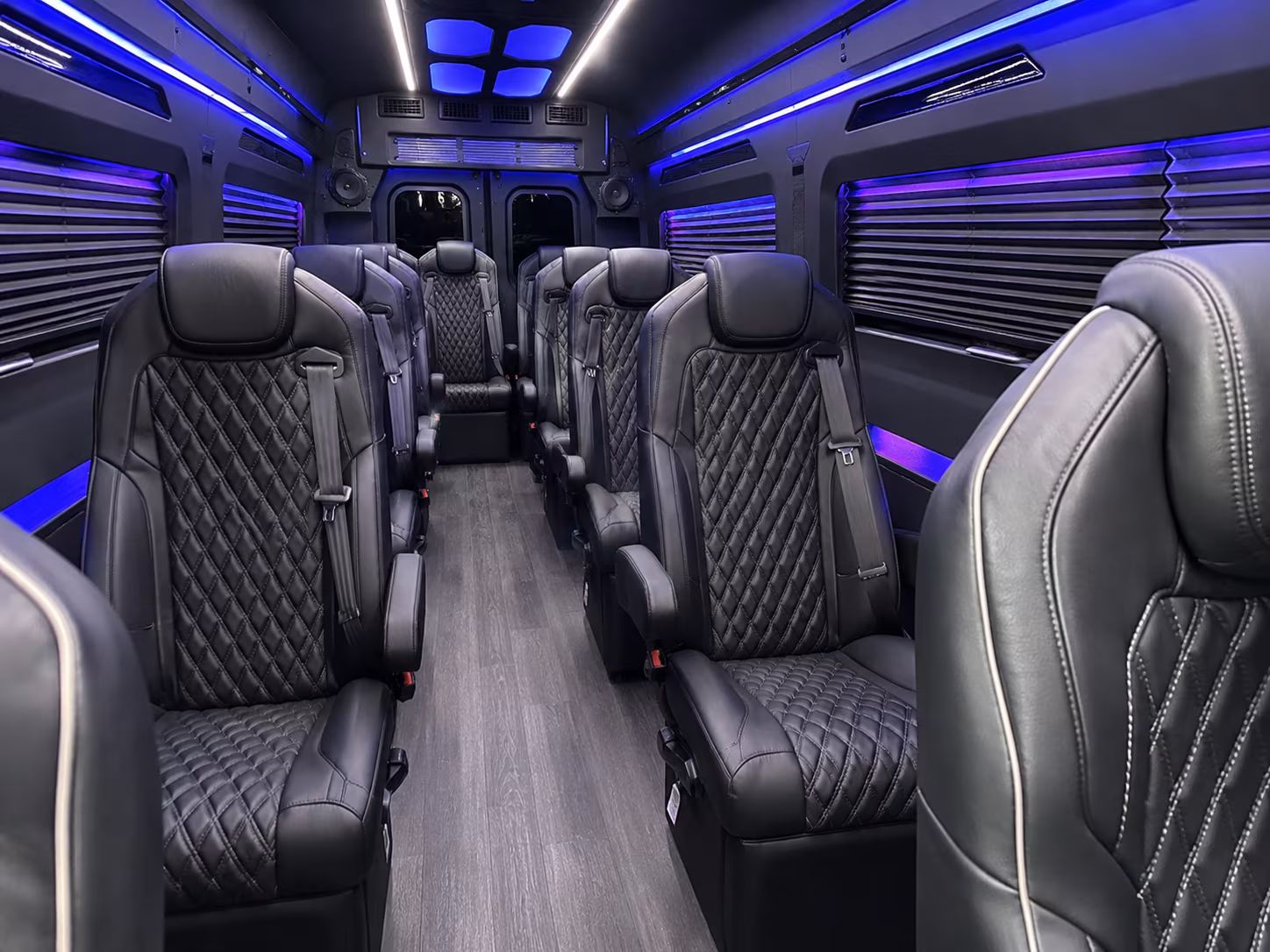 corvallis sprinter van with driver inside