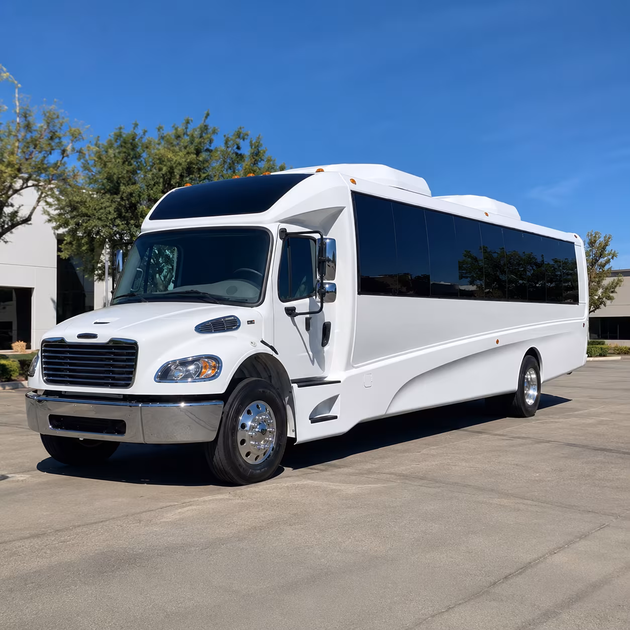 transportation buses for regional faith conferences and denominational events